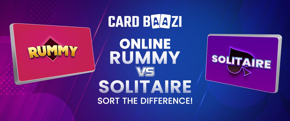 Online Rummy Vs Solitaire Game